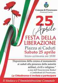 25 aprile festa della Liberazione