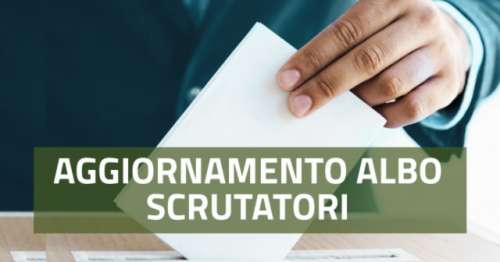 img title Aggiornamento dell’Albo unico comunale degli scrutatori dei seggi elettorali