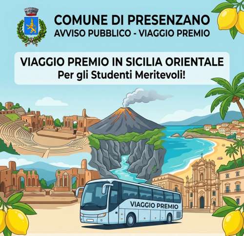 Viaggio premio per gli studenti meritevoli 2026